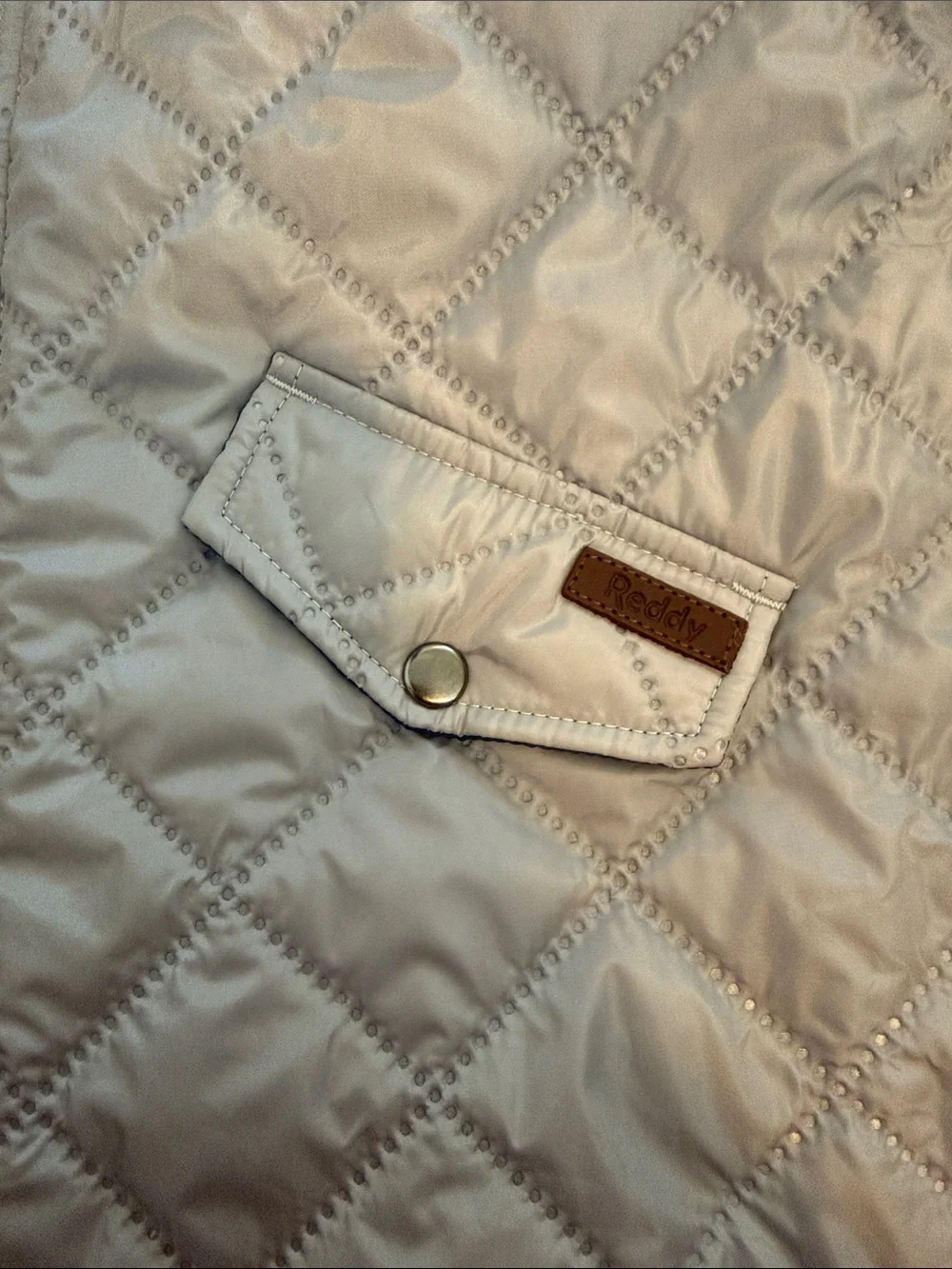 Reddy quilted bomber dog vest xl primaloft grey